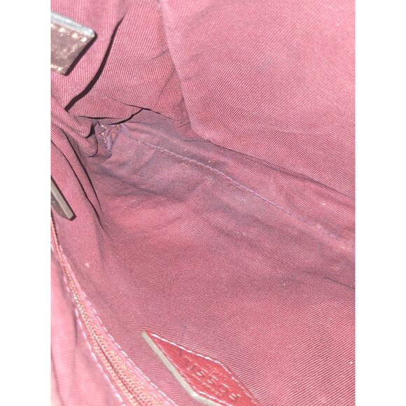 Fossil Dawson Leather Multi Colored Crossbody Bag - Picture 11 of 12